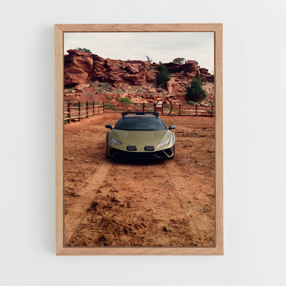 Poster Lamb Unleashed – affiche Lamborghini (vue 4)